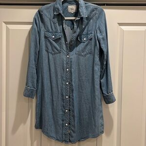 Rails Denim Shirt Dress
